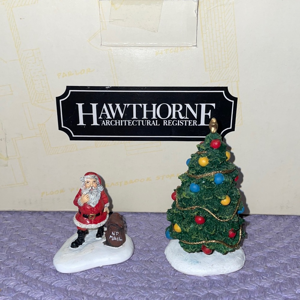 Hawthorne Village “Getting Ready for Christmas” 91203